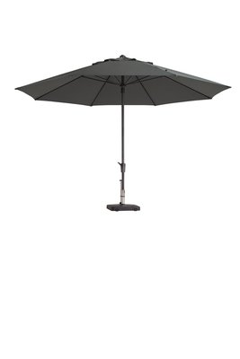 Parasol Timor Madison topline rond 4 meter kleur: grijs