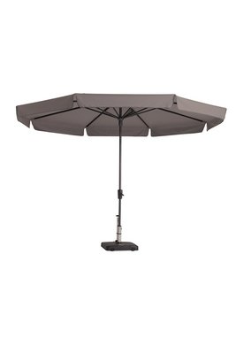 Parasol Syros Madison topline rond 3.5 meter kleur: taupe