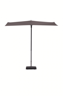 Sun wave rechthoekige balkonparasol 2.7x1.5 taupe