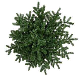 New York - Plafond kunstkerstboom - rond 150 cm - met Brandcertificaat - Ophangoog