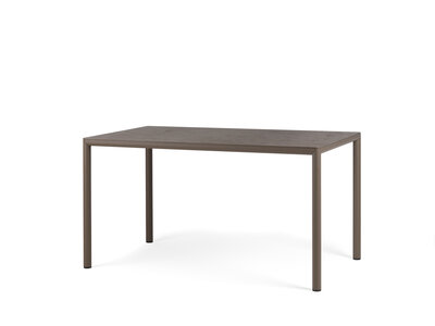 Nardi Piave 140x80 - Tuintafel - Rechthoekig - 140x80 cm - Tabacco