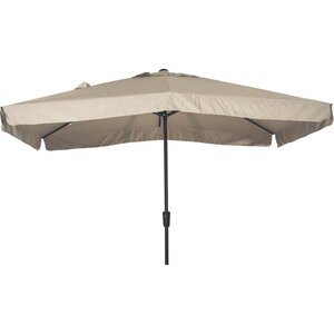 Lesli Living Libra - Staande Parasol -Opdraaimechanisme - Rechthoekig 2x3 meter - Ecru