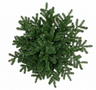 New York - Plafond kunstkerstboom - rond 160 cm - met Brandcertificaat - Ophangoog