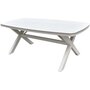 Lesli Living Davos Deens Ovaal - Tuintafel - 200x100 cm - Beige