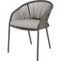 Lesli Living Hirado Grijs - Tuinstoel - Rope