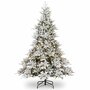 National Tree Company Andorra - Kunstkerstboom - 274 cm - Besneeuwd met LED