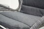 Relaxset Milan antraciet - duo loungeset - 2 loungestoelen - inclusief kussens - inclusief voetenbankjes_