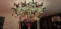 New York - Plafond kunstkerstboom - rond 160 cm - met Brandcertificaat - Ophangoog