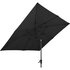 Lesli Living Libra - Staande Parasol - Vierkant 2.5 meter - Zwart_