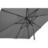 Lesli Living Libra - Staande Parasol - Vierkant 2.5 meter - Grijs_