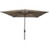 Lesli Living Libra - Staande Parasol - Vierkant 2.5 meter - Taupe