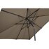 Lesli Living Libra - Staande Parasol - Vierkant 2.5 meter - Taupe_