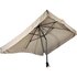 Lesli Living Libra - Staande Parasol -Opdraaimechanisme - Rechthoekig 2x3 meter - Ecru_