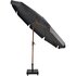 Lesli Living Libra - Staande Parasol - Rond 3 meter - Houtlook - Zwart_