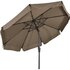 Lesli Living Libra - Staande Parasol - Rond 3 meter - Taupe_