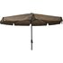 Lesli Living Libra - Staande Parasol -Opdraaimechanisme - Rond 3.5 meter - Taupe