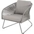 Lesli Living Izumi - Loungestoel - Grijs