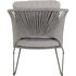 Lesli Living Izumi - Loungestoel - Grijs_