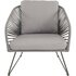 Lesli Living Izumi - Loungestoel - Grijs_