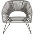 Lesli Living Izumi - Loungestoel - Grijs_