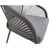 Lesli Living Hirado Grijs - Tuinstoel - Rope_