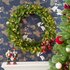 Kerstkrans Grande Fir - 61 cm - 50 warm witte leds_